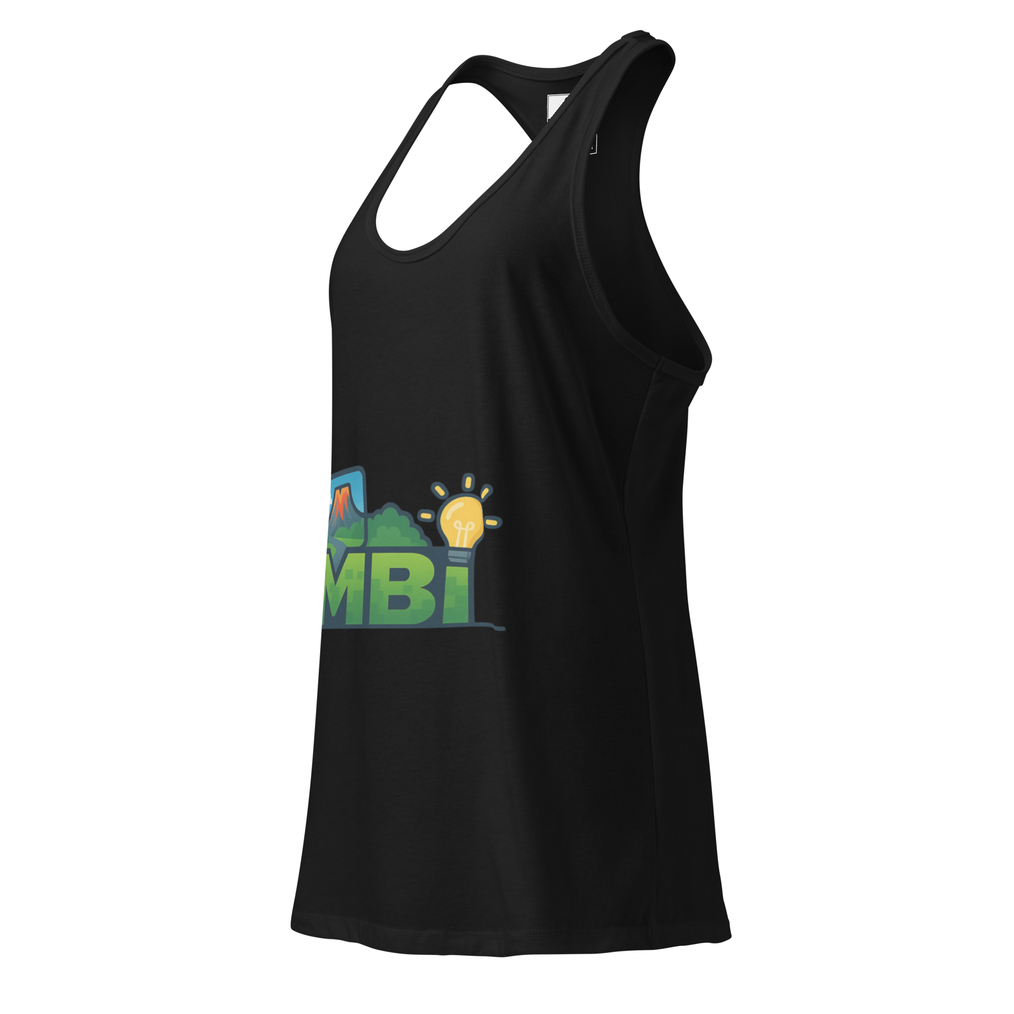Women’s fitted racerback tank top