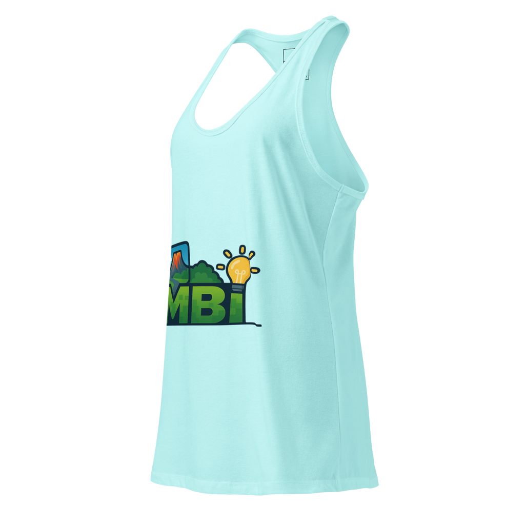 Women’s fitted racerback tank top
