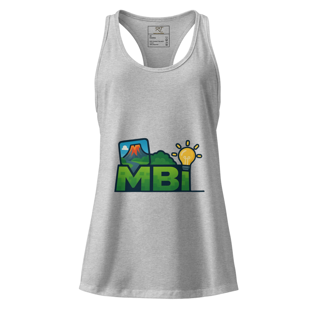 Women’s fitted racerback tank top