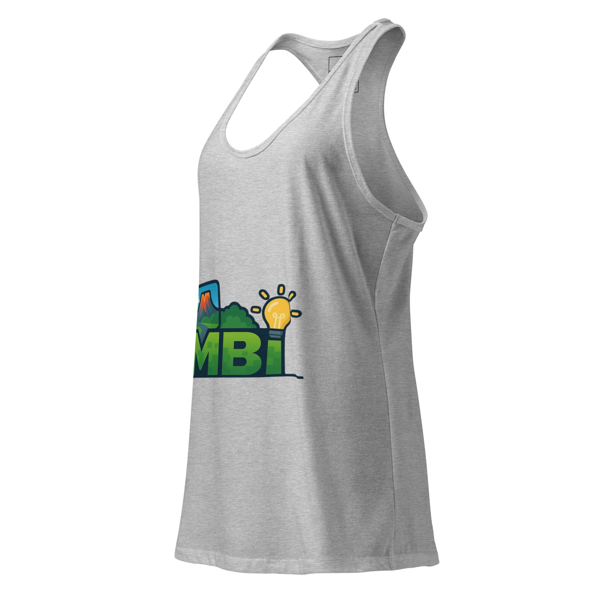 Women’s fitted racerback tank top