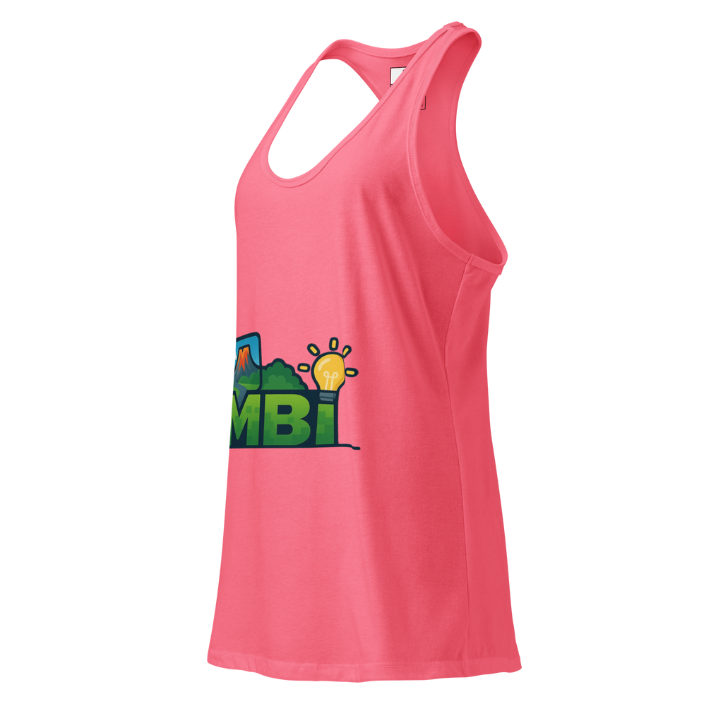 Women’s fitted racerback tank top