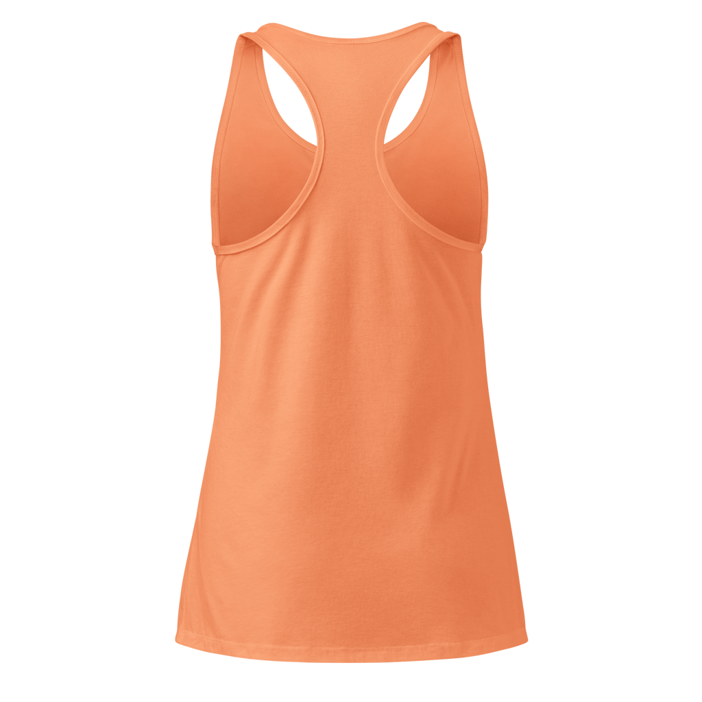 Women’s fitted racerback tank top