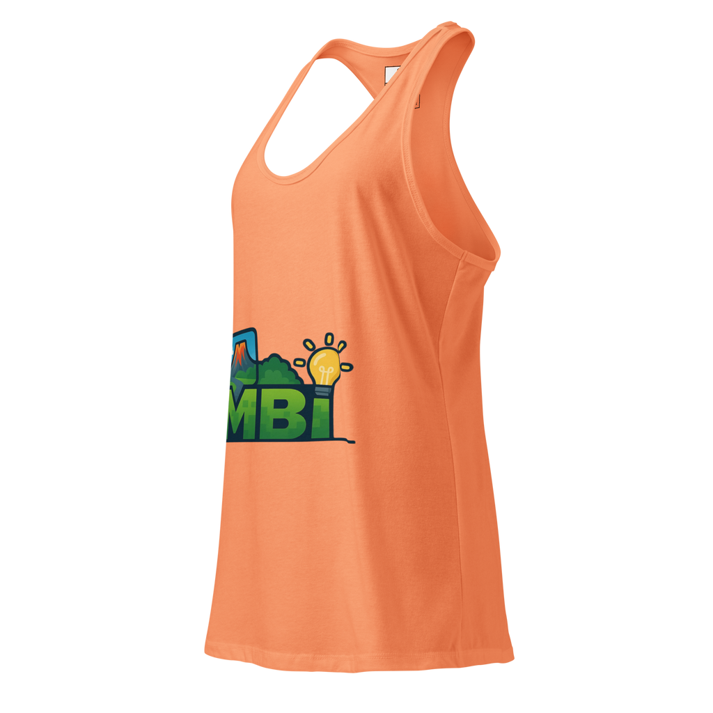 Women’s fitted racerback tank top