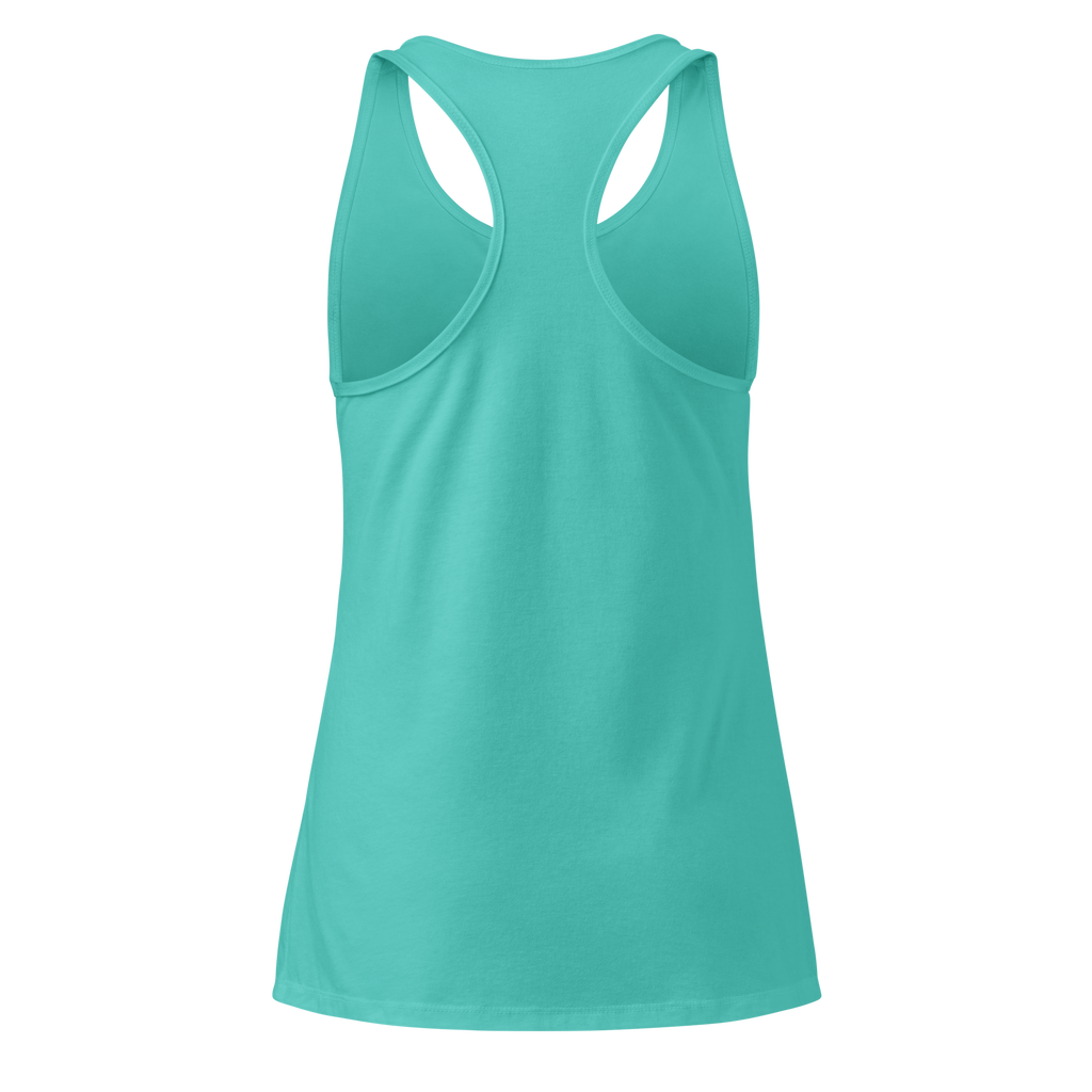 Women’s fitted racerback tank top