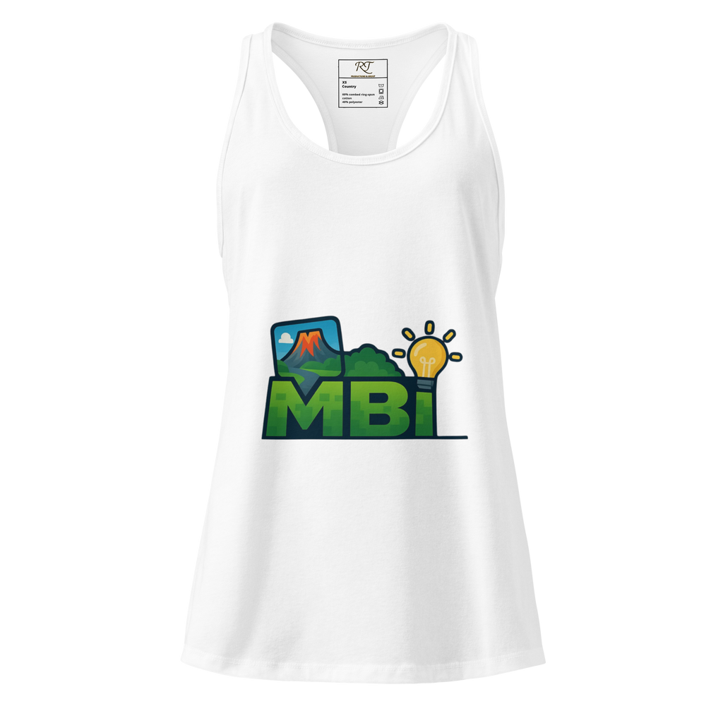 Women’s fitted racerback tank top