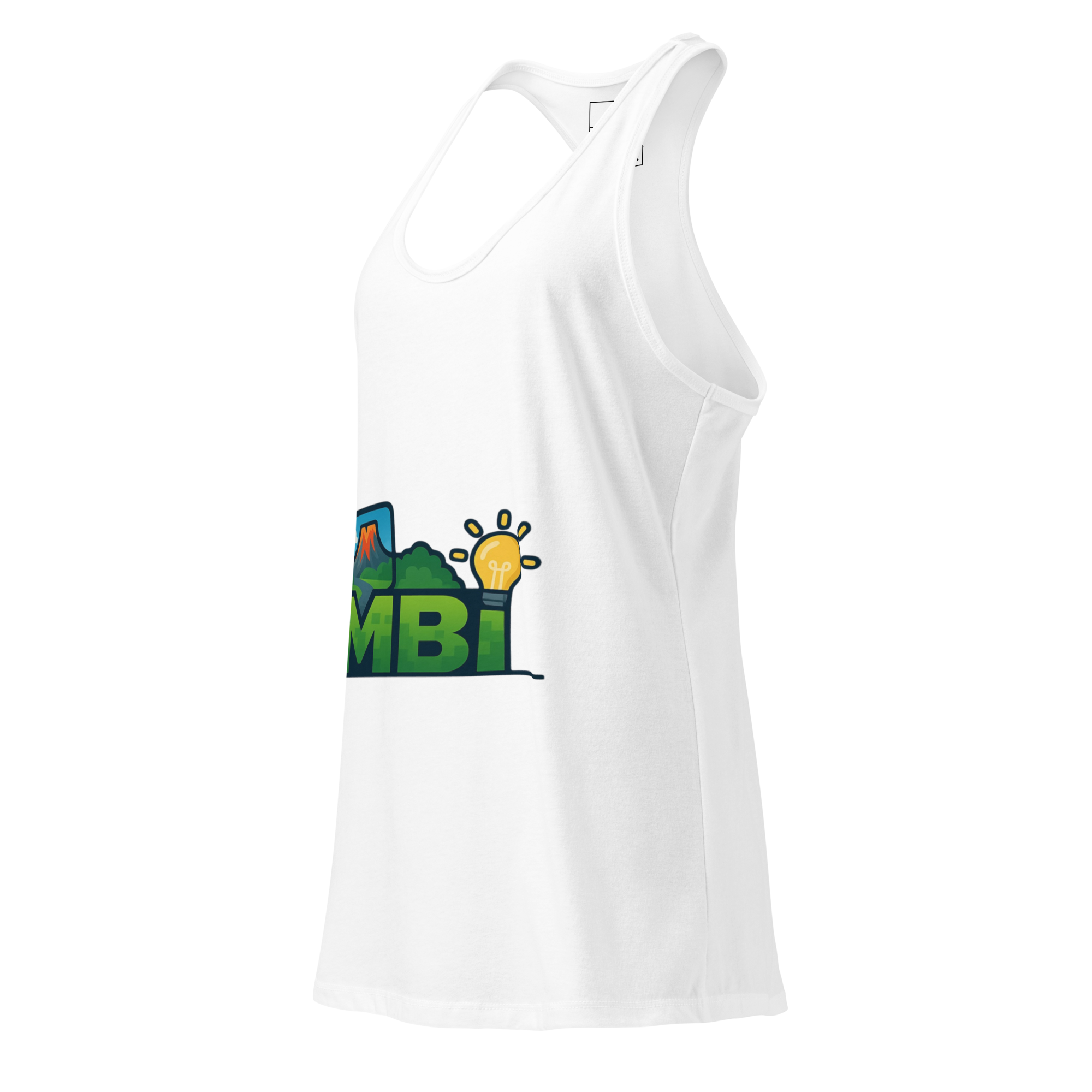 Women’s fitted racerback tank top